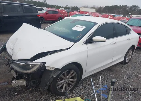 2015 Chrysler 200 Limited z USA, uszkodzony, nr VIN 1C3CCCAB6FN658007